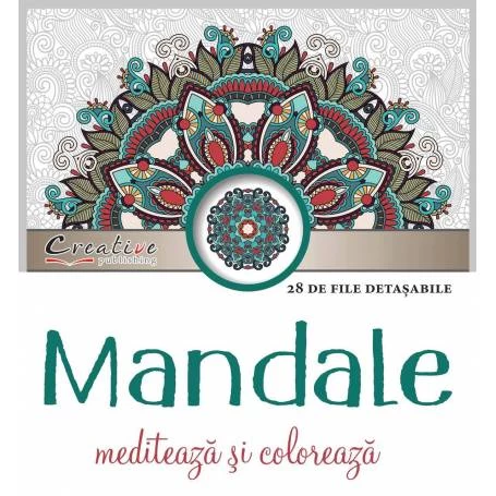 Mandale - mediteaza si coloreaza - carte - DPH