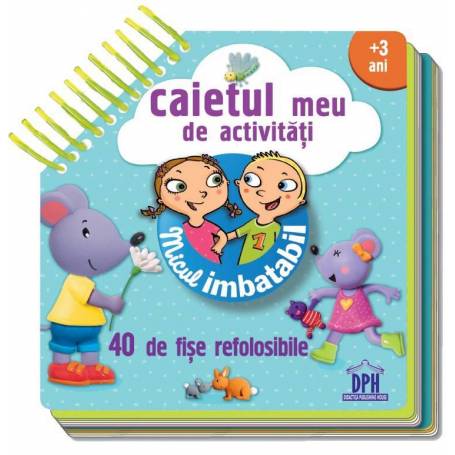 Micul imbatabil - Caietul meu de activitati - 3 ani - carte - DPH