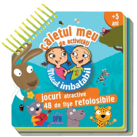 Micul imbatabil - Caietul meu de activitati - 5 ani - carte - DPH