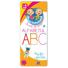 Micul Imbatabil - invat sa scriu - Alfabetul - carte - DPH