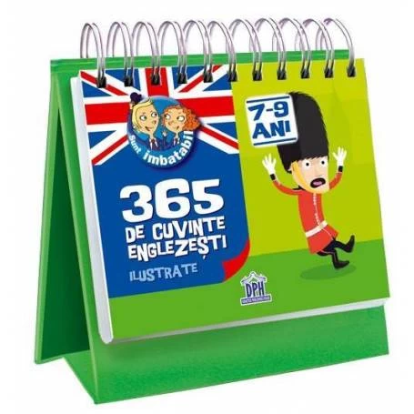 Sunt imbatabil - 365 de cuvinte Englezesti ilustrate - 7-9 Ani - carte - DPH