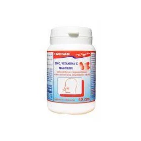 ZINC, VITAMINA C, MAGNEZIU 40cps - Favisan