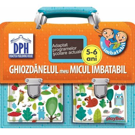 Ghiozdanelul meu - Micul Imbatabil - 5-6 Ani - carte - DPH