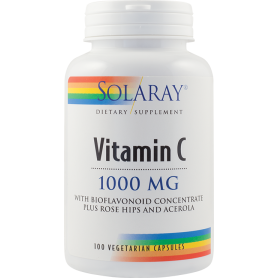Vitamina C 1000mg - 100cps Solaray - Secom