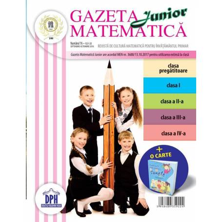 Gazeta Matematica Junior nr. 76 - carte - DPH