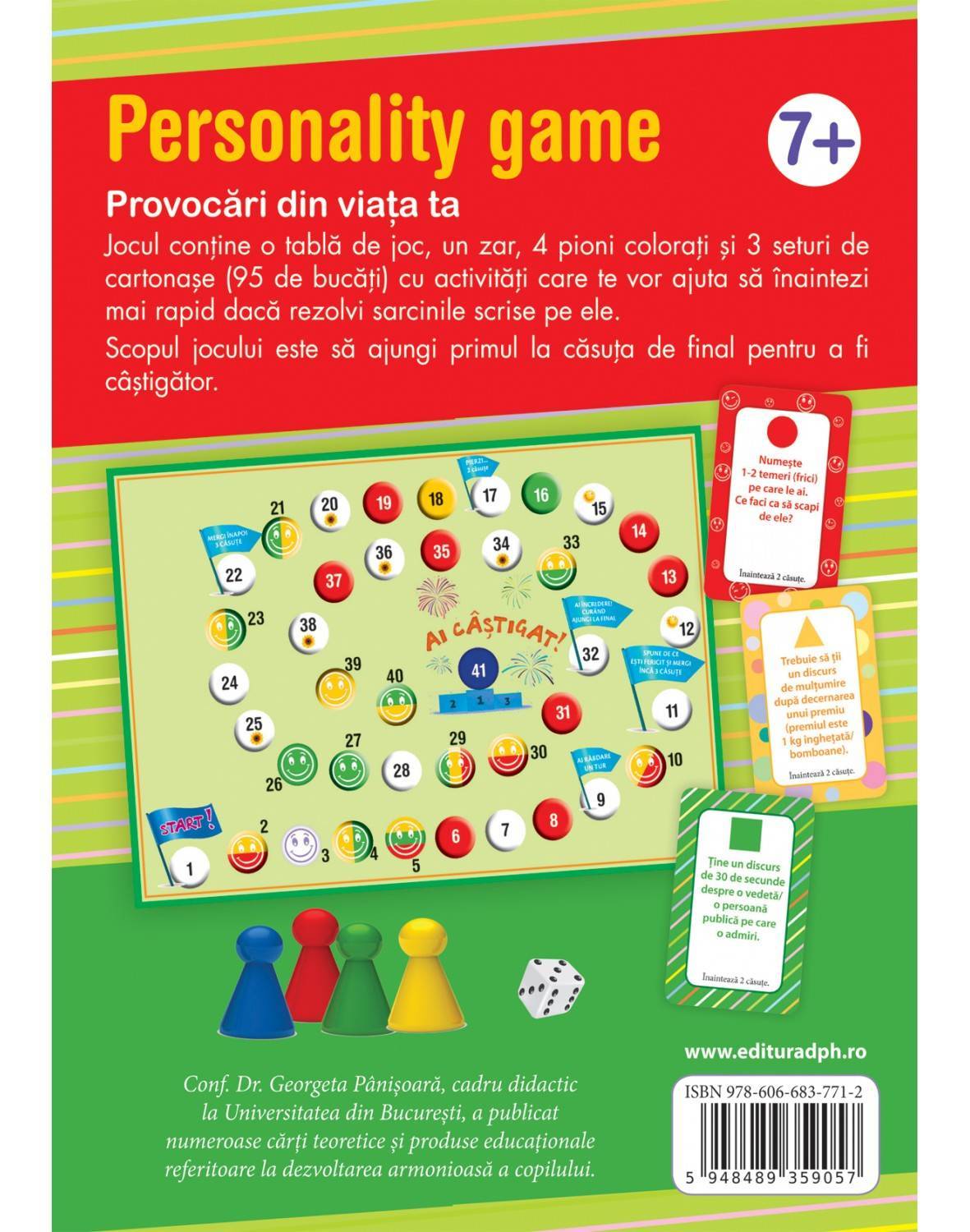 Personality game - georgeta panisoara - carte - dph