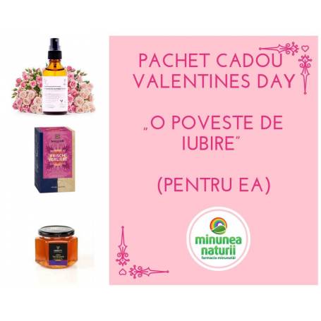 Pachet cadou Valentines Day „O poveste de iubire” (pentru ea)