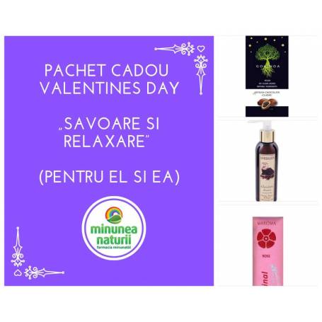 Pachet cadou Valentines Day „Savoare si relaxare” (pentru el si ea)