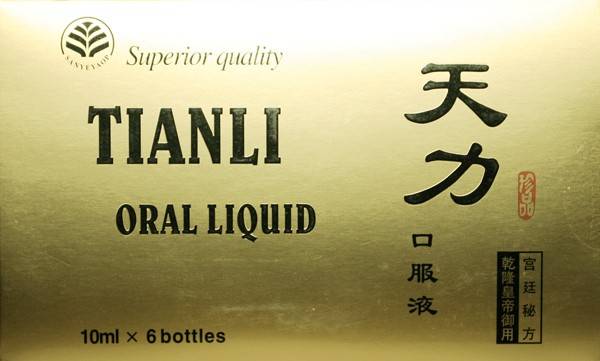 Tianli natural potent original - 6 fiole