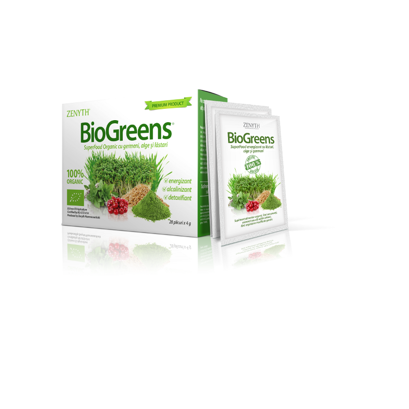 Biogreens superaliment 28plicuri Zenyth