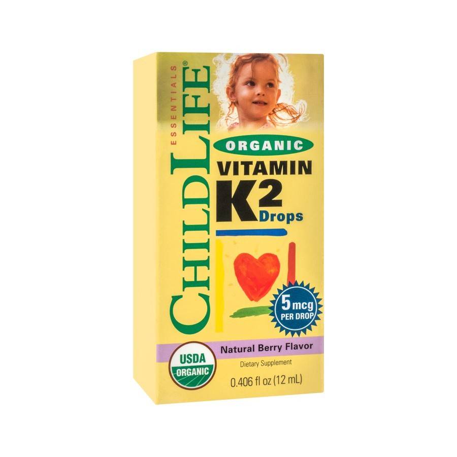 Vitamina k2 (copii) 15 mcg - 12ml - child life - secom
