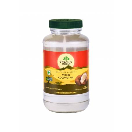 ULEI DE COCOS EXTRA VIRGIN PREMIUM 500ml (455g) - ECO-BIO -ORGANIC INDIA