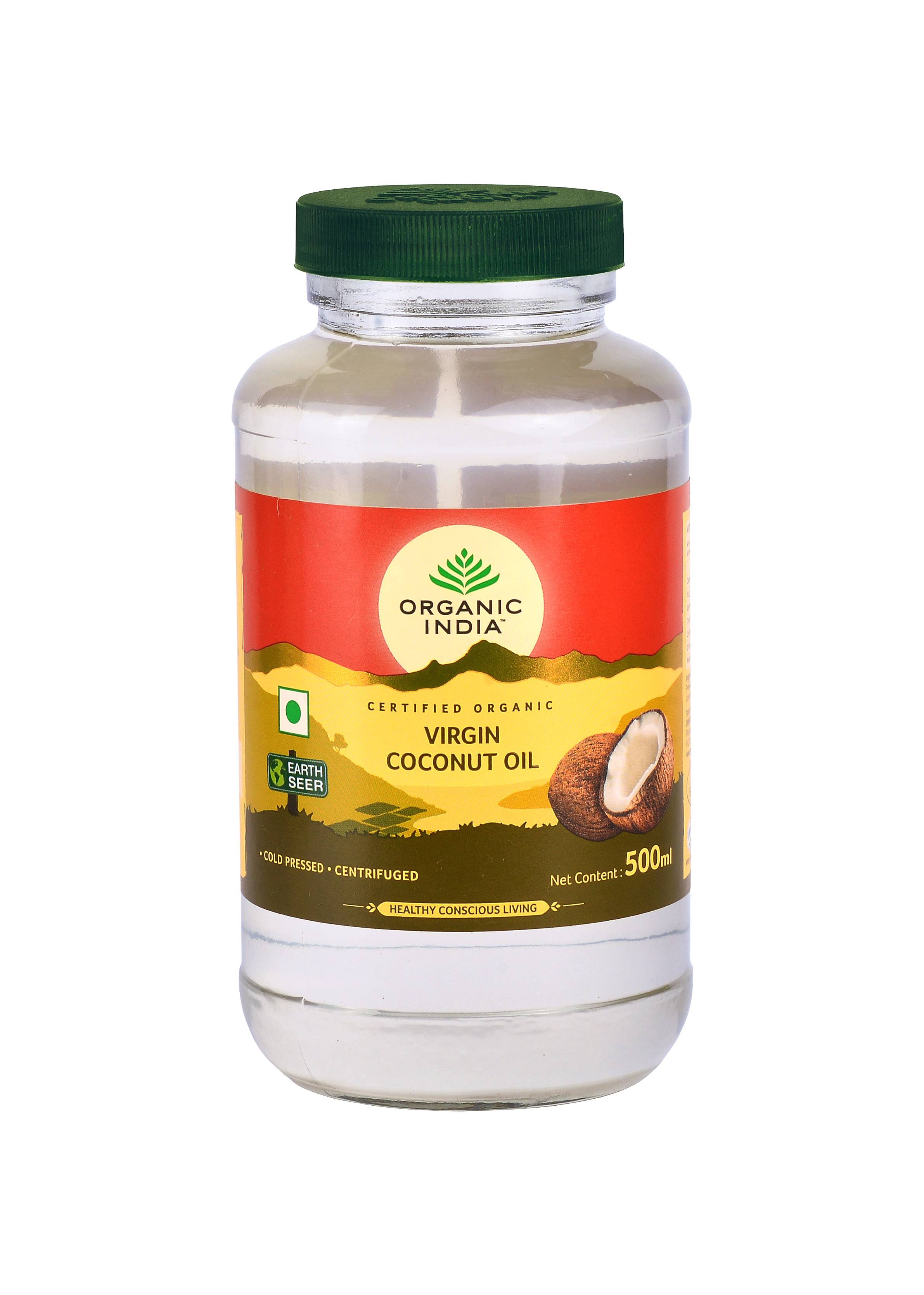 Ulei de cocos extra virgin premium 500ml (455g) - eco-bio -organic india