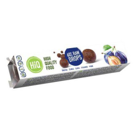 Bilute RAW-VEGANE cu fructe si prune 40g -  HiQ RAW DROPS