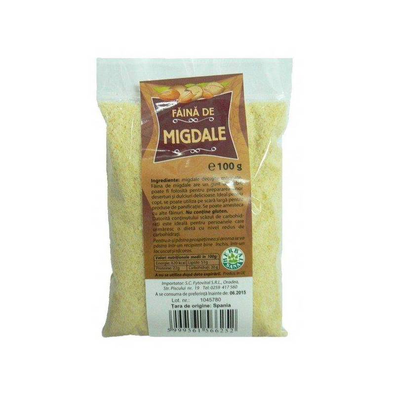 Faina de migdale 100g - Herbavit