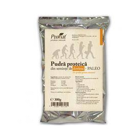 Pudra proteica din seminte de in PALEO, 300g - Pronat