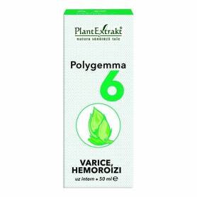 Polygemma 6 - Varice Hemoroizi 50ml Plantextrakt
