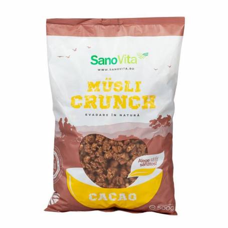 Musli Crunch Cu Cacao 500g - SanoVita