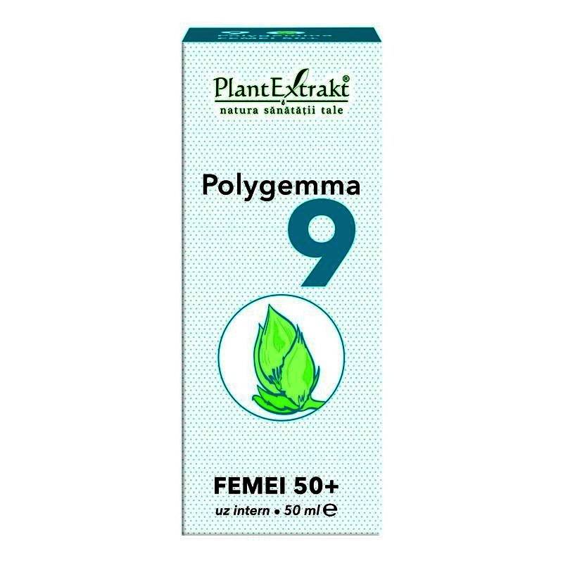Polygemma 9 - femei 50 plus 50ml plantextrakt