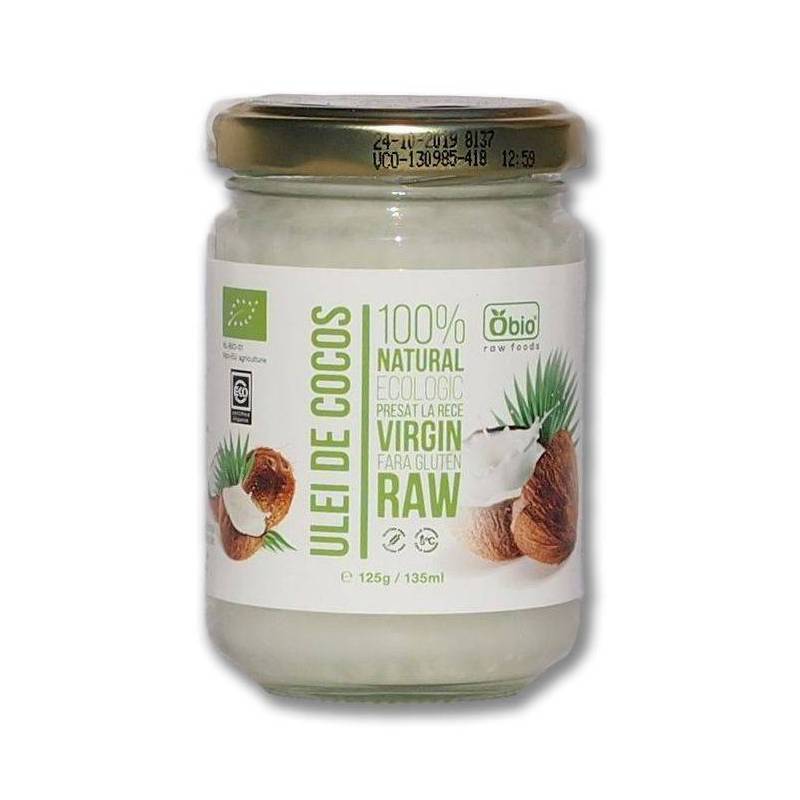 Ulei de cocos extra virgin, ECO-BIO, OBIO