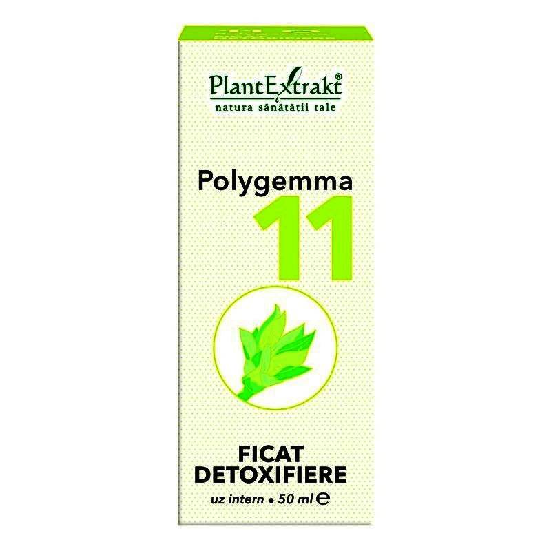 Polygemma 11 - ficat detoxifiere 50ml plantextrakt