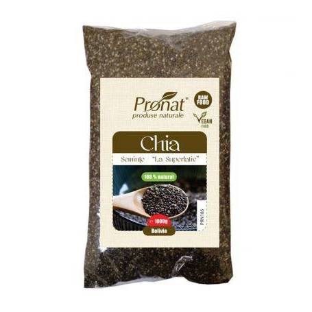 Seminte de Chia 1000g Pronat