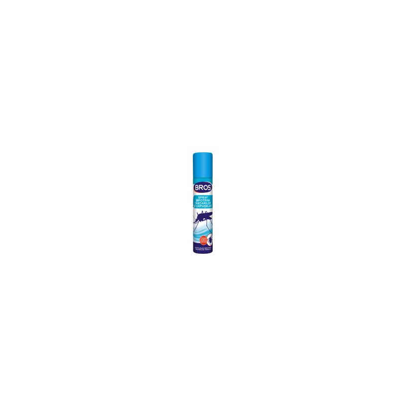 Spray anti tantari si capuse cu aerosol, 90ml Bros