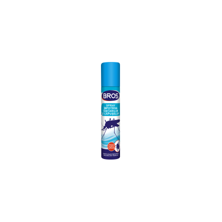 Spray anti tantari si capuse cu aerosol, 90ml Bros