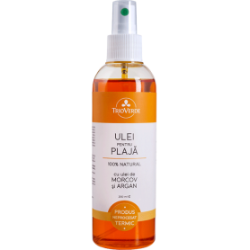 Ulei pentru plaja cu Morcov si Argan 200ml, TrioVerde