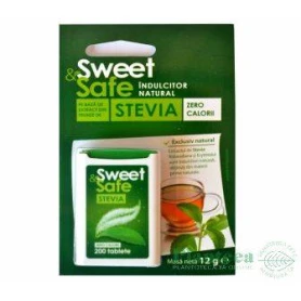 Stevie indulcitor tablete 200tb - SWEET&SAFE