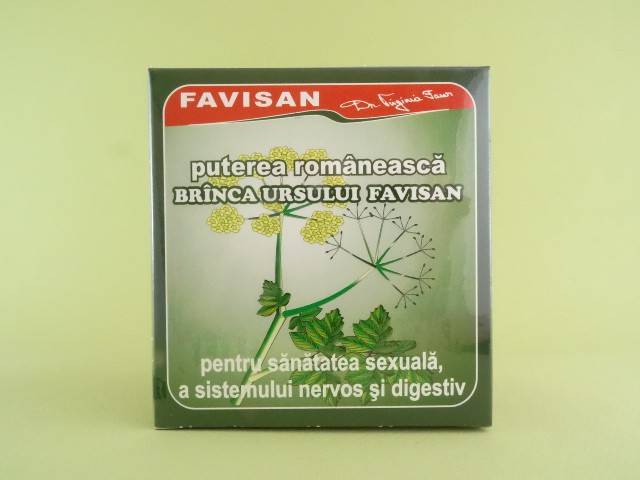 Ceai brinca ursului 50g, favisan