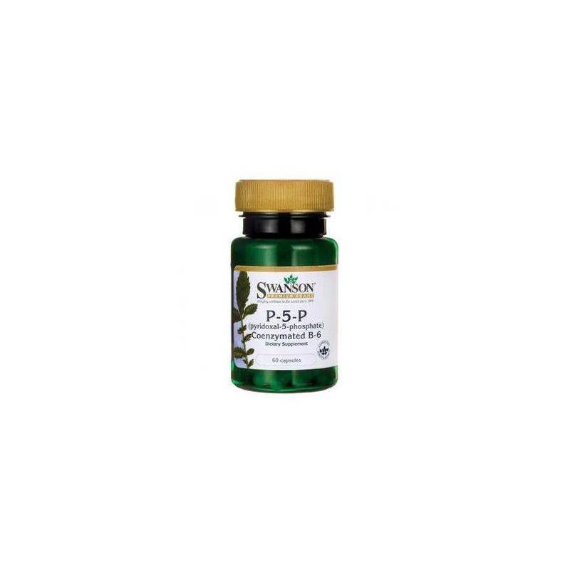 VITAMINA B6 20mg, 60cps, SWANSON