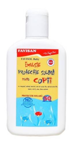 Favisol Baby, Emulsie Protectie Solara Copii, Spf 50, 150ml, Favisan