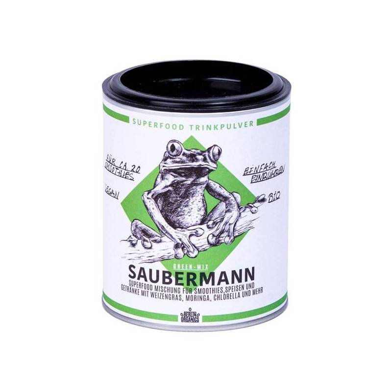 GREEN MIX SAUBERMANN BIO SUPERFOOD 100g, Berlin Organics