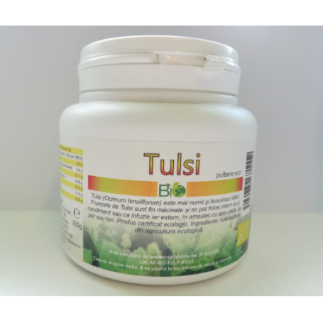 TULSI PULBERE ECO-BIO 250g, DECO ITALIA