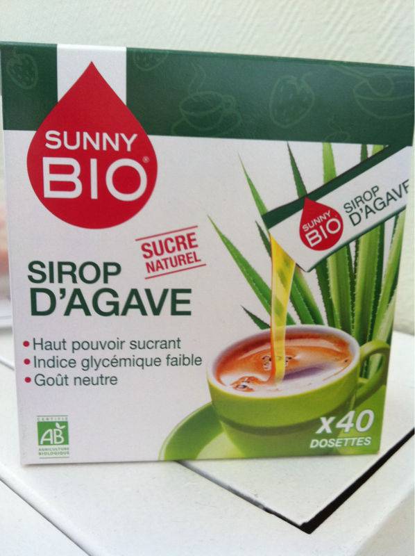 Sirop de agave 40 plicuri x 5g - Sunny Bio