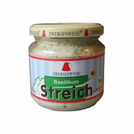 Pate vegetal bio cu busuioc 180g - Zwergenwiese