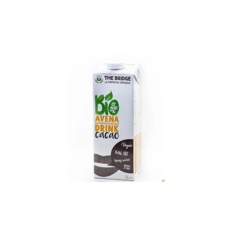 Lapte vegetal din Ovaz si Cacao 1l ECO-BIO, The Bridge