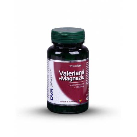 Valeriana + Magneziu 60cps, DVR Pharm