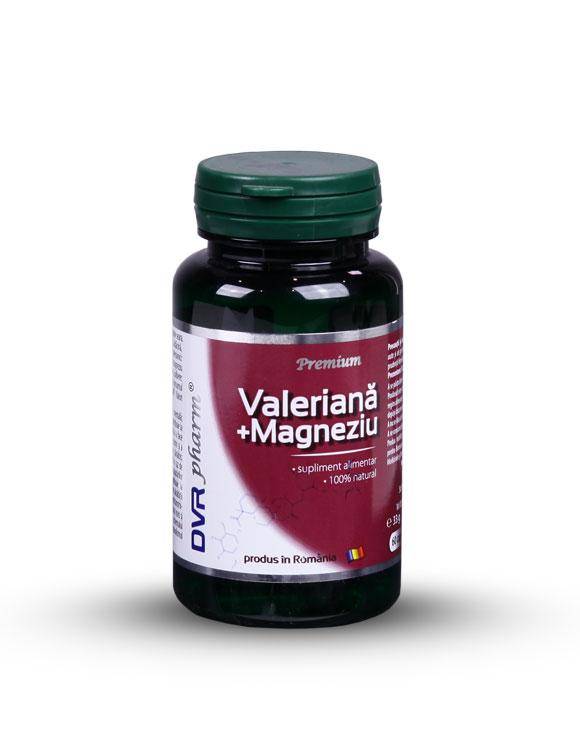 Valeriana + magneziu 60cps, dvr pharm