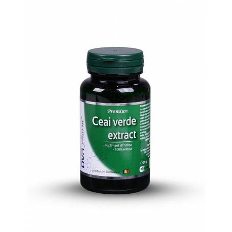 Ceai Verde Extract 60cps, DVR Pharm