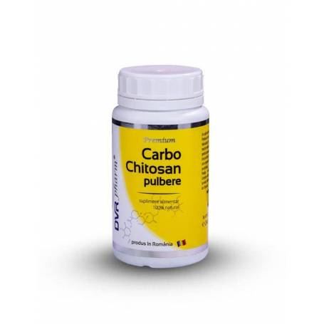CARBO CHITOSAN pulbere, 240g, DVR Pharm