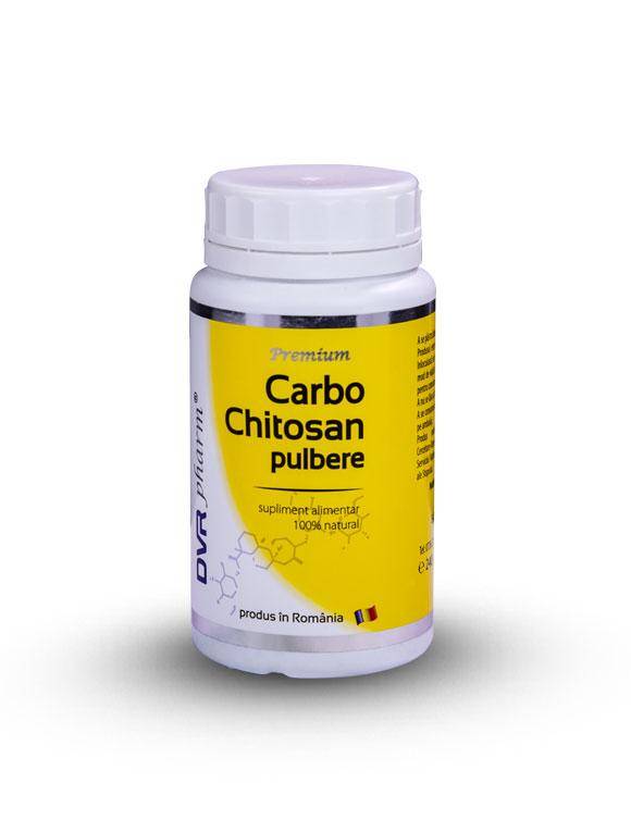Carbo chitosan pulbere, 240g, dvr pharm