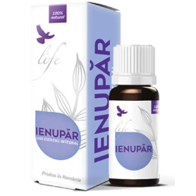 Ienupar ulei esential integral, 10ml, Life Bio