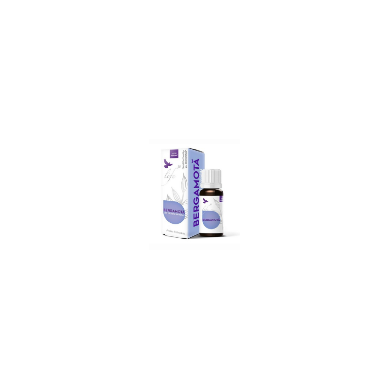 Bergamota ulei esential integral, 10ml, Life Bio