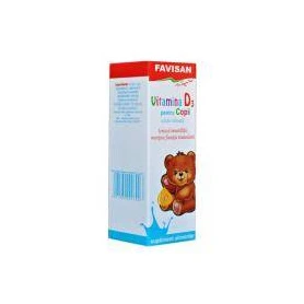 VITAMINA D3 pentru copii 30ml, Favisan