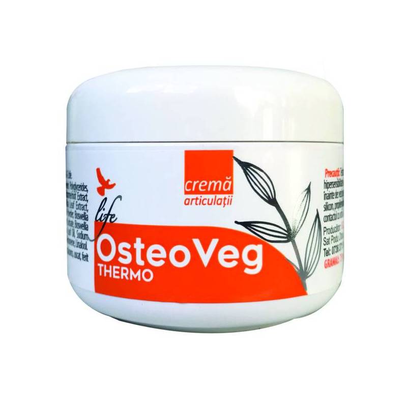 OsteoVeg Thermo crema, 75ml, Life Bio