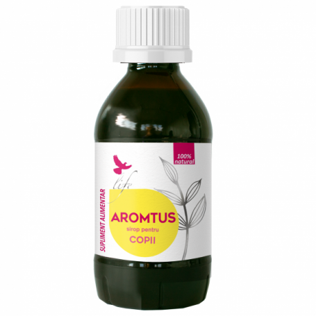 Aromtus sirop pentru copii, 75ml, Life Bio