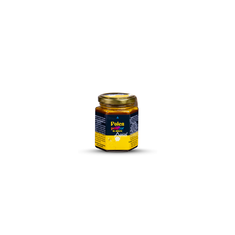 Polen poliflor in miere 25%, 225g, Apicolscience