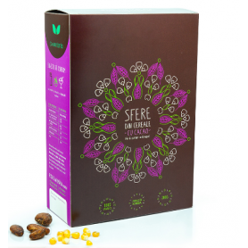 SFERE DIN CEREALE CU CACAO FARA ZAHAR 200g, SWEETERIA